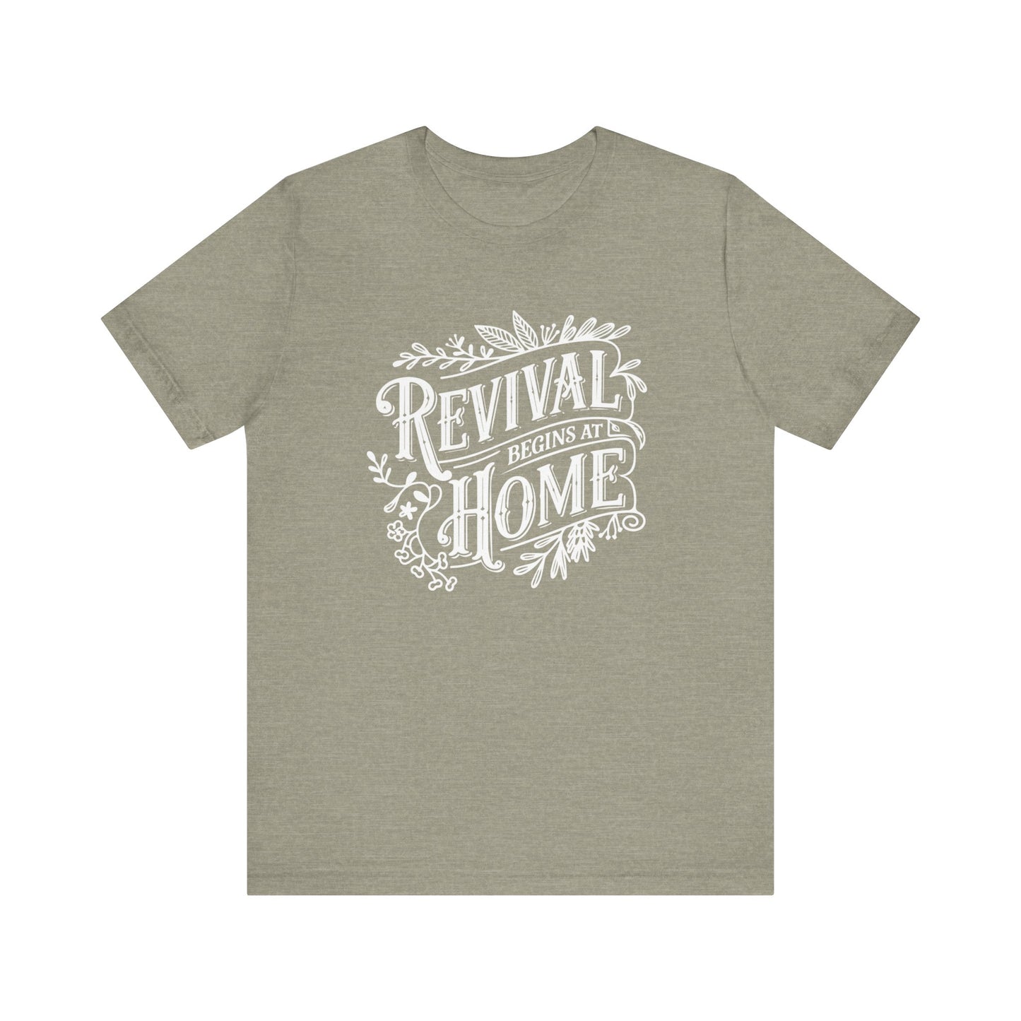 Revival Begins At Home Color Tee
