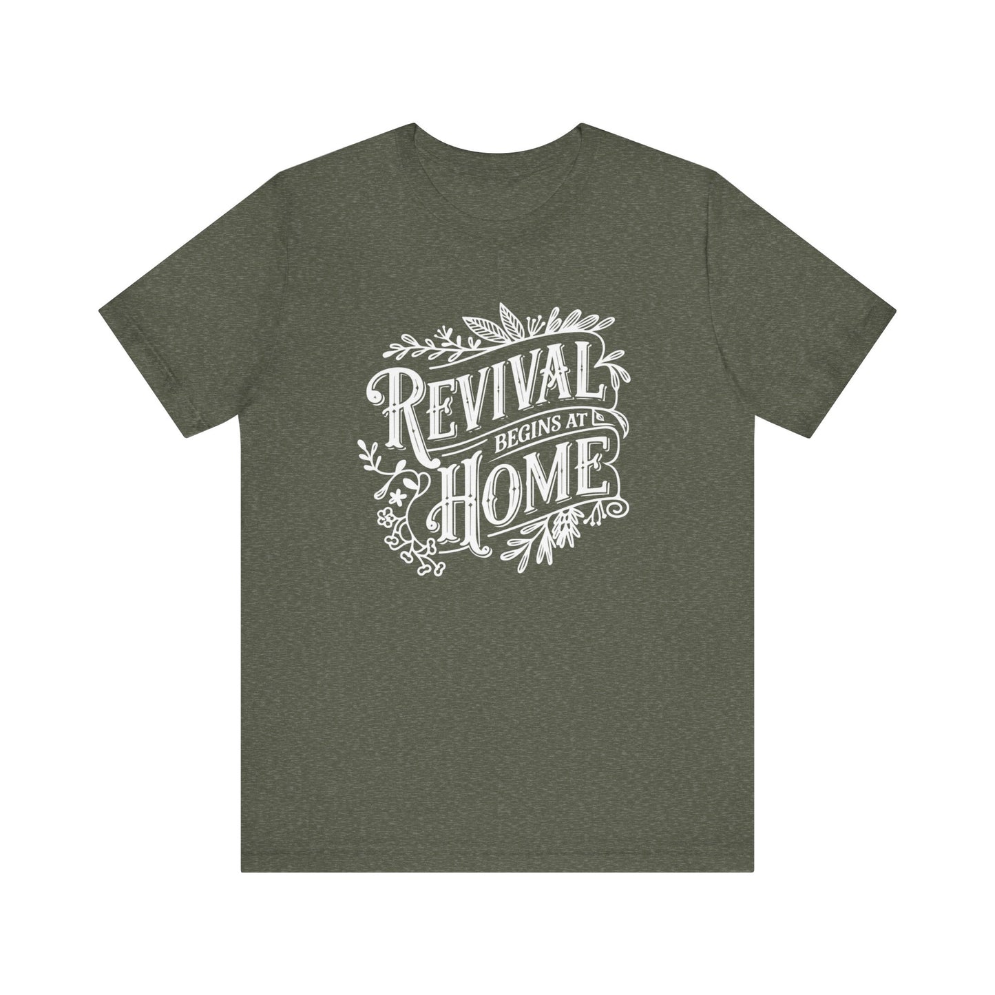 Revival Begins At Home Color Tee