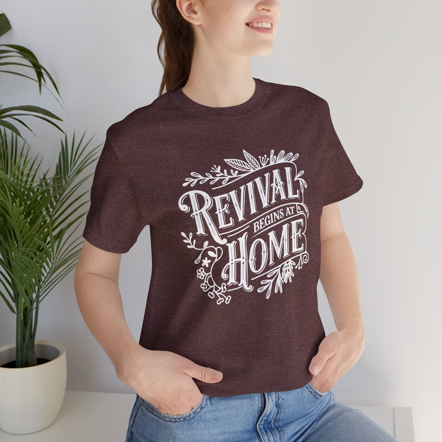 Revival Begins At Home Color Tee