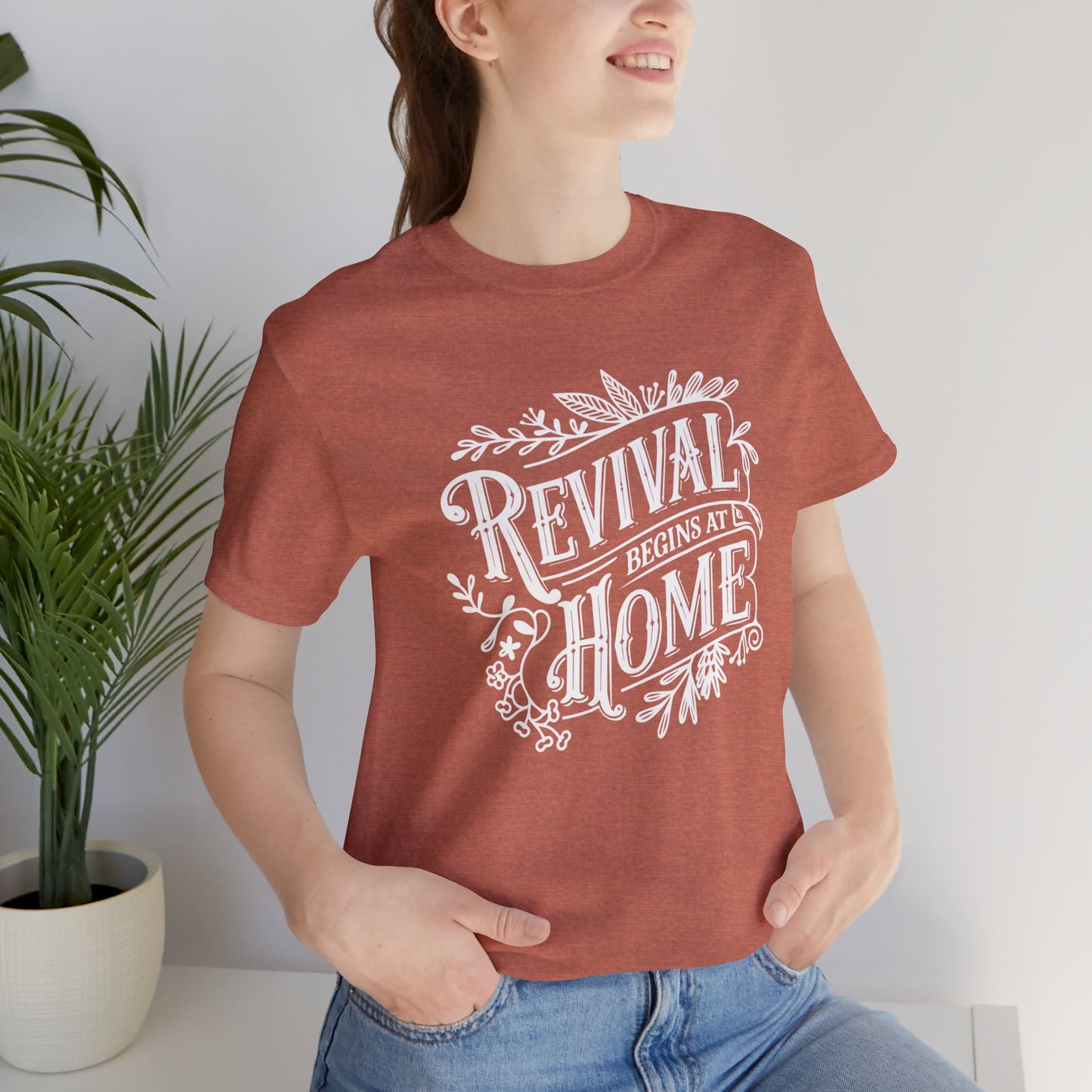 Revival Begins At Home Color Tee